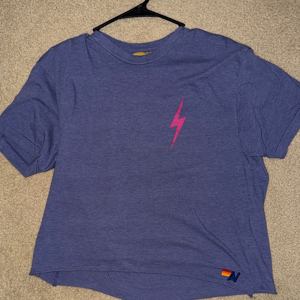 Aviator nation tshirt slightly cropped